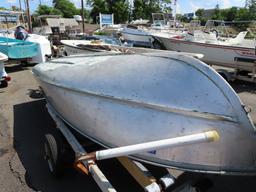 Vintage Grumin Aluminum Boat