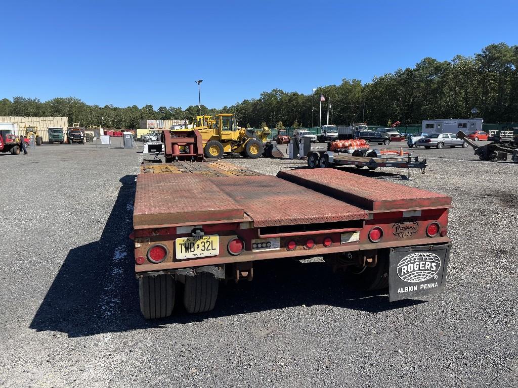 2000 Rogers 35 Ton Low Boy Trailer