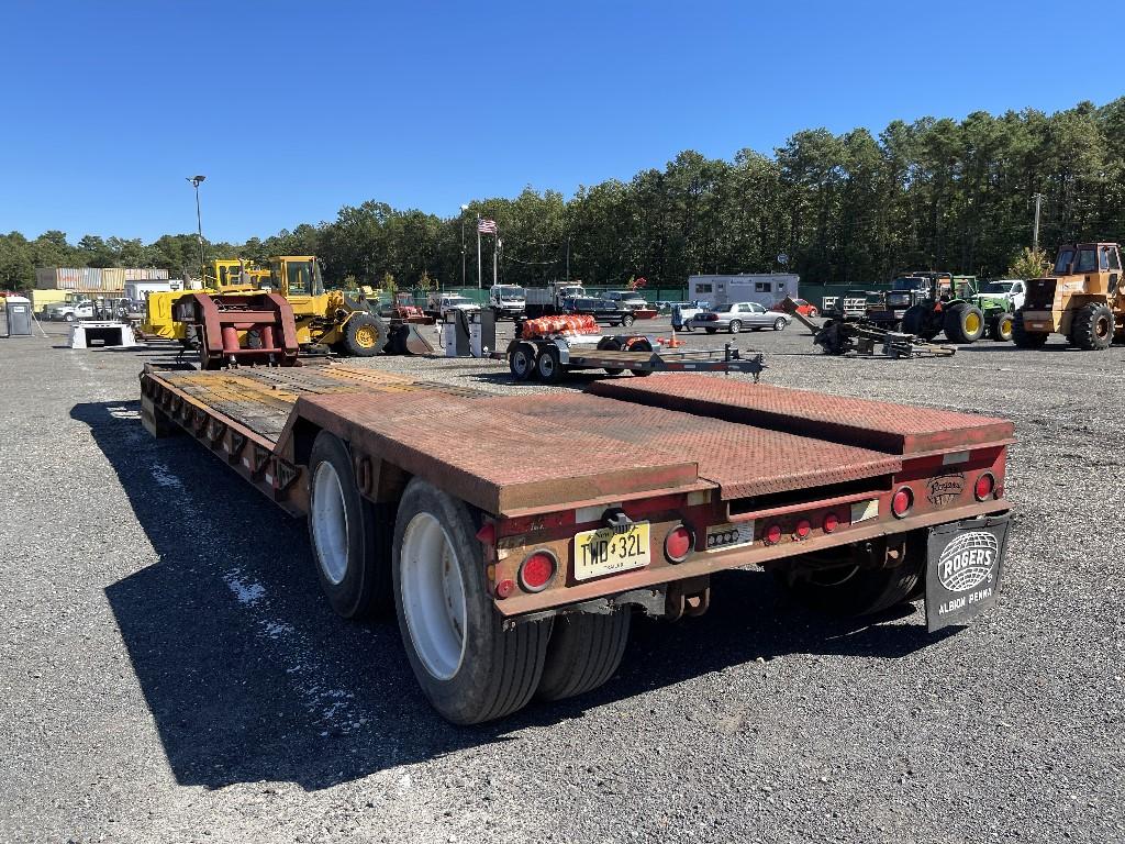 2000 Rogers 35 Ton Low Boy Trailer