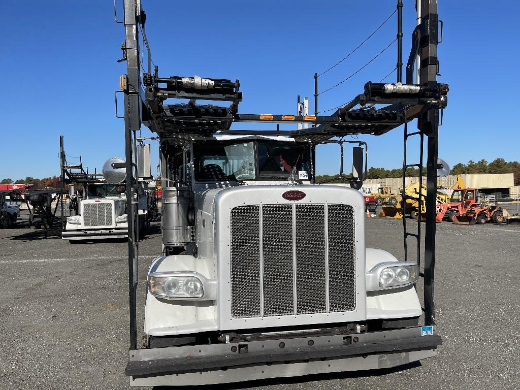 2012 Peterbilt 388 10 Car Carrier w/ 2012 Cottrell High Rail Stinger Trailer