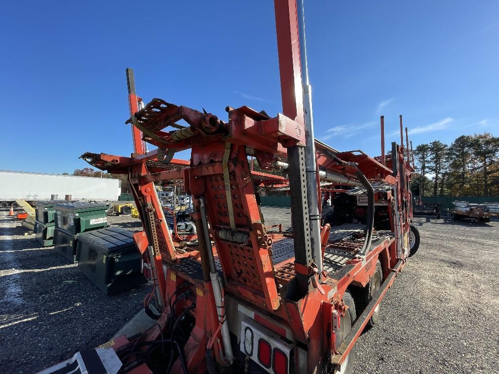 2012 American LaFrance 11 Car Carrier w/ 2013 Cottrell High Rail Stinger Trailer