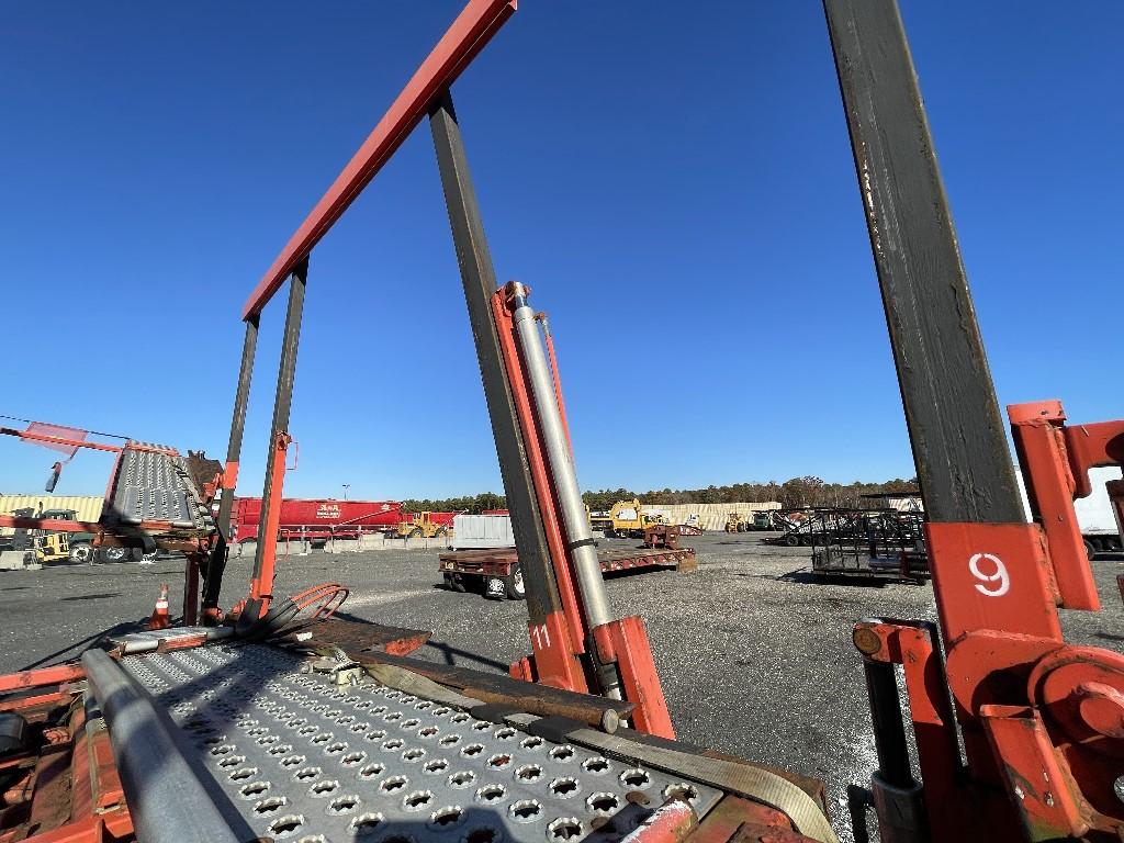 2012 American LaFrance 11 Car Carrier w/ 2013 Cottrell High Rail Stinger Trailer