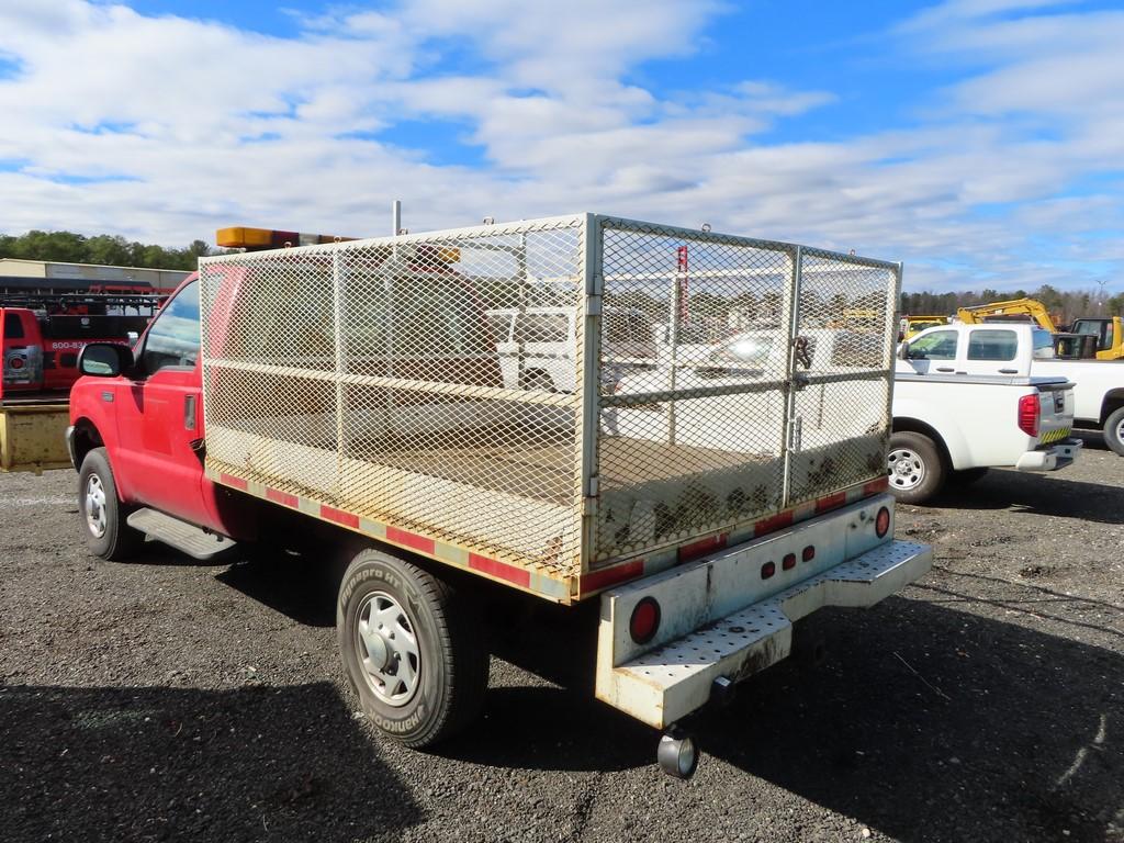 1999 Ford F-250 4x4 Rack Truck w/ Plow