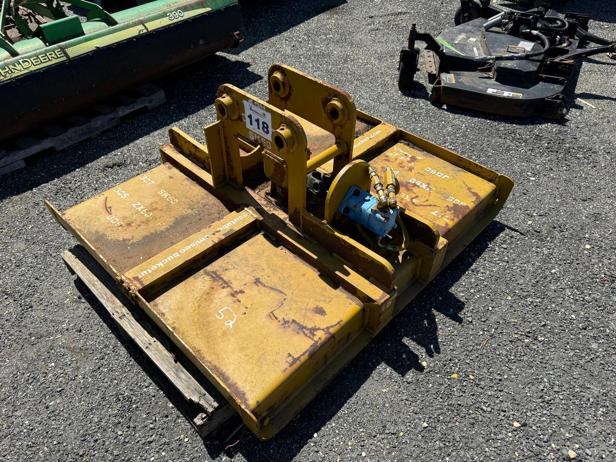 Caterpillar 307 Brush Hog Attatchment