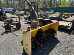 Erskine Snow Blower Skid Steer Attachment