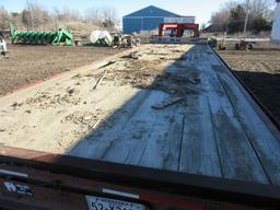 1980 gooseneck flatbed trailer