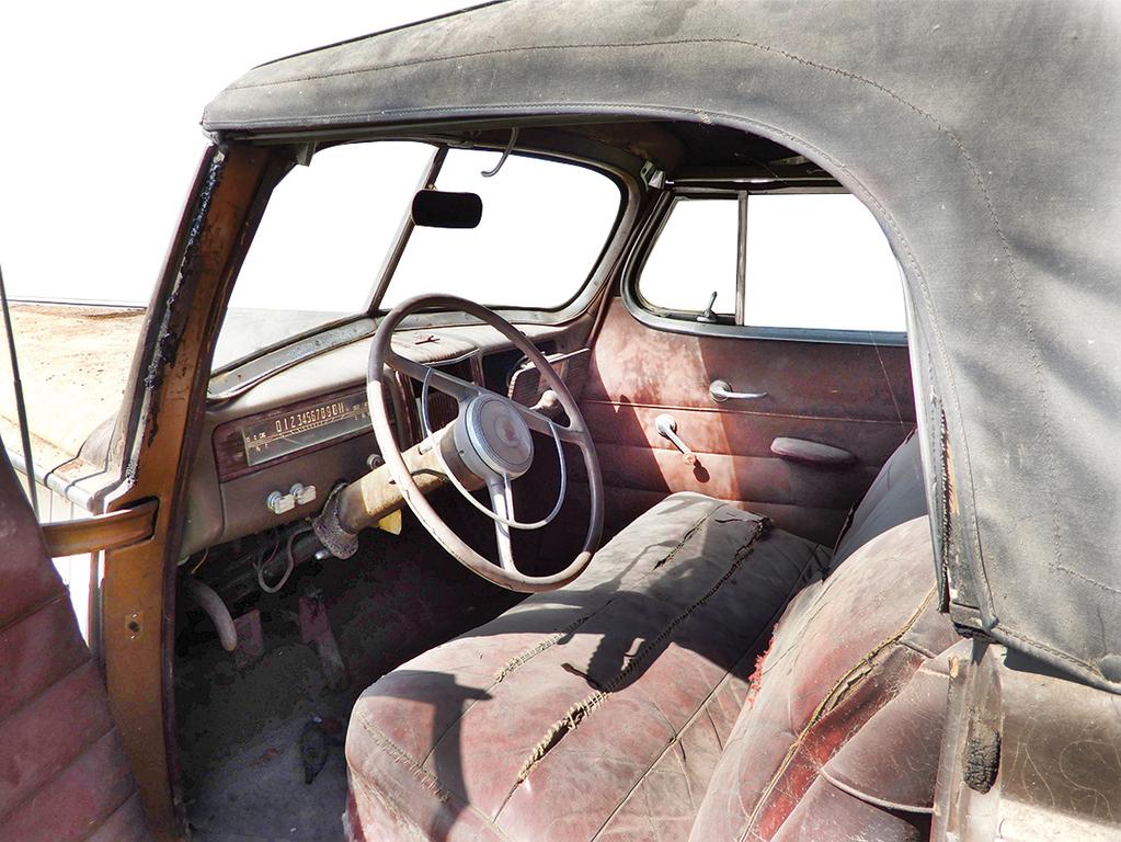 1942 Packard 110 Convertible. This Packard was brought