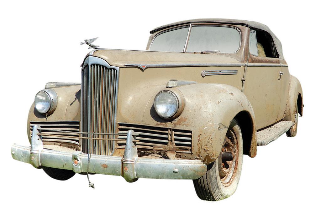 1942 Packard 110 Convertible. This Packard was brought