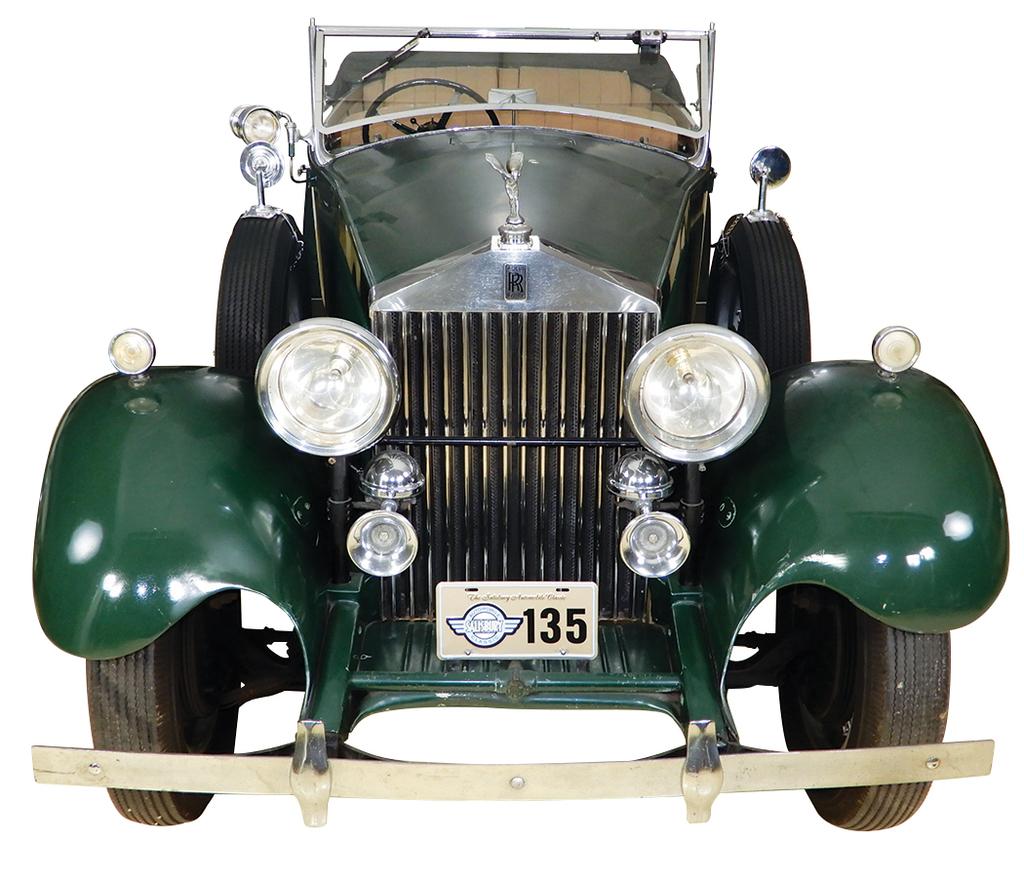 1933 Rolls Royce 20/25 Four-Door Phaeton. This car was