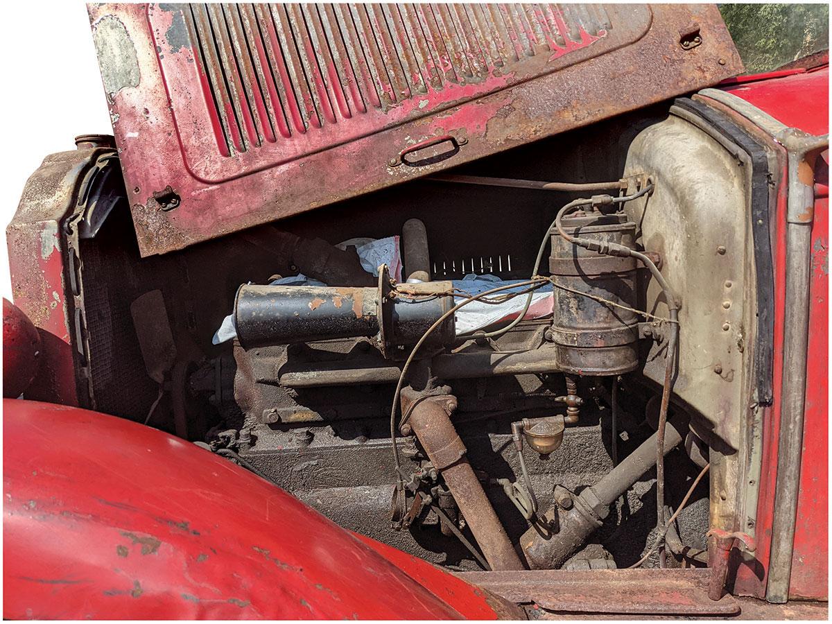 Willys Knight 1928 Model 56 Touring Sedan. A true “Barn Find”