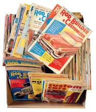 Hot Rod Magazines (93), 1950s, 32 Rod Builder & Customizer, 27 Custom Rodde