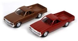 Toy Scale Models, Dealer Promo (2), 1979 El Camino & 1980 El Camino, New In