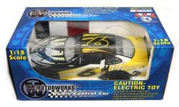 Nascar Batman Radio Control Car, 1/18th scale by Motorworks, MIB, untested