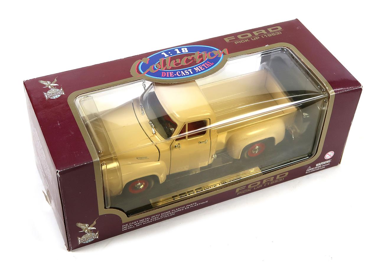 Road Legends, 1953 Ford Pickup, die-cast, New In Box, 14" L.