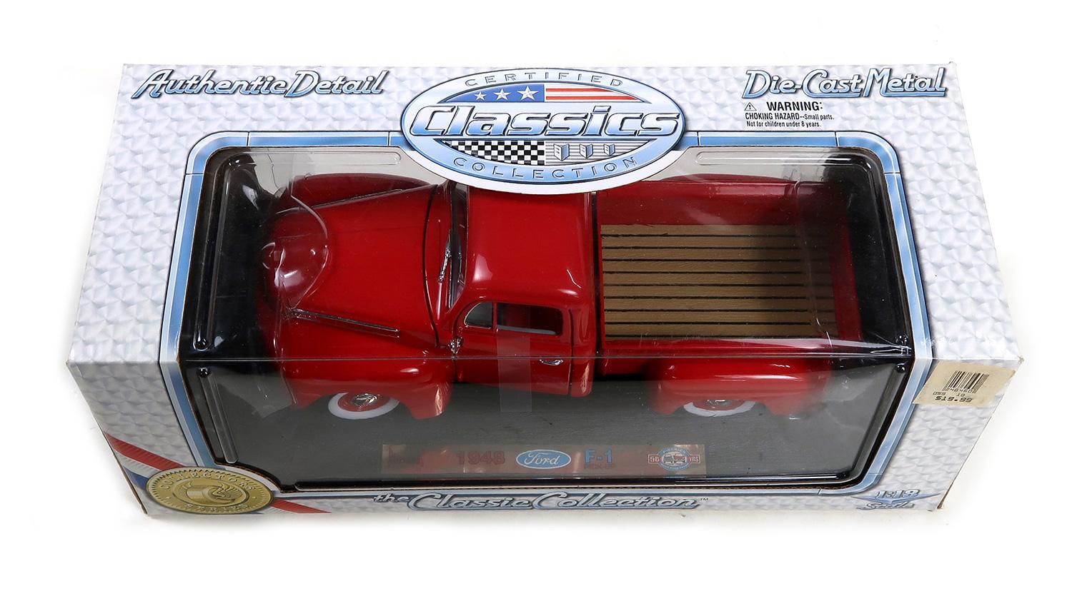The Classic Collection, 1948 Ford F-1, die-cast, New In Box, 14" L.
