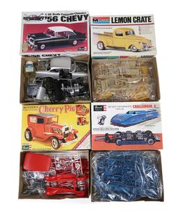 Toy Scale Models (8), Revell, Mother's Cherry Pie 1931 Model A Panel Sedan,