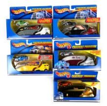 Hot Wheels (5), Pavement Pounders, Custom 89850-91. Old Times Transport Ser