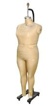 Dress Shop Model Form, Wolform Model 1972, full-figured female form suspend