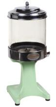 Soda Fountain Malt Powder Dispenser, Hamilton Beach, mint green porcelain c