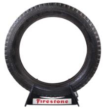 Automobilia Tire Display, Argyle 21" tire, c.1920's, raised on a plastic Fi