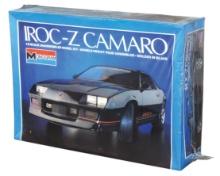 Scale Model Camaro Kit, unassembled IROC-Z, mfgd by Monogram, MIB w/factory