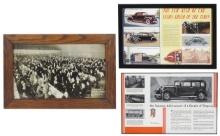 Automobilia Sales Brochures & Photo (3), 1931 Durant Model 619, 1939-40 Lin