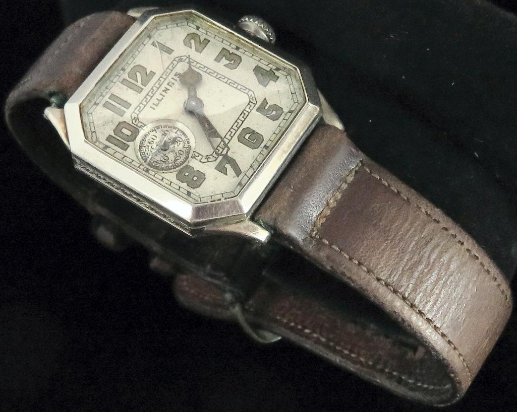 Illinois Wrist Watch - 17 Jewels mov#5192857 - not functioning.