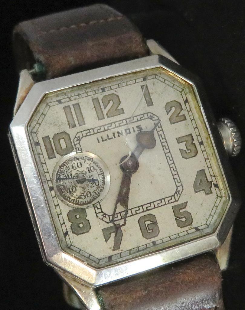 Illinois Wrist Watch - 17 Jewels mov#5192857 - not functioning.