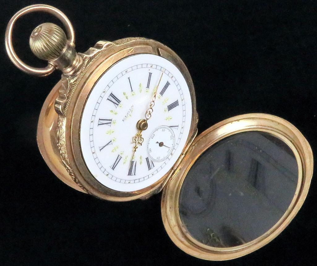 Elgin Pocket Watch 15 Jewels - movement # 9893598. Works!