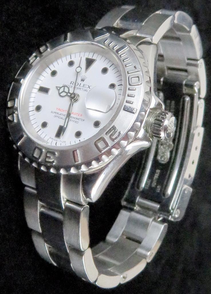 Rolex Yacht-Master Oyster Perpetual Date Lady's Wrist Watch.