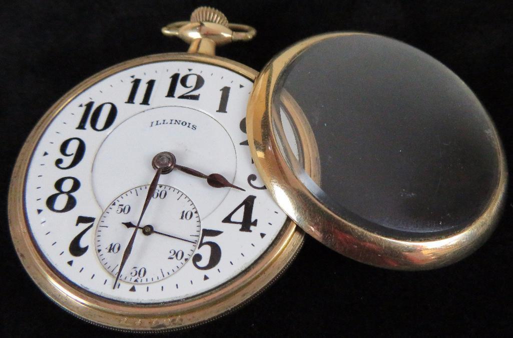 Illinois Bunn Special Pocket Watch 21 Jewels movement # 3568477.