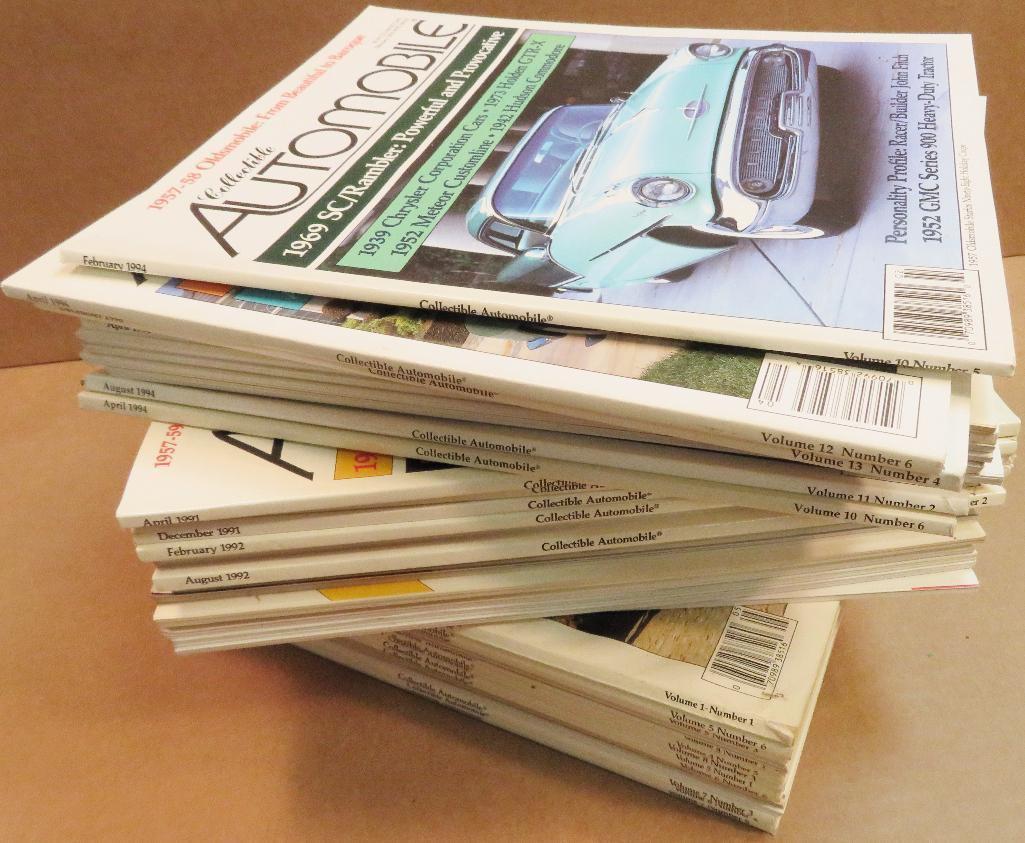 (4) Large Heavy Boxes full of Classic Car & Collectible Automobile Magazine. Pickup only! No Shipp