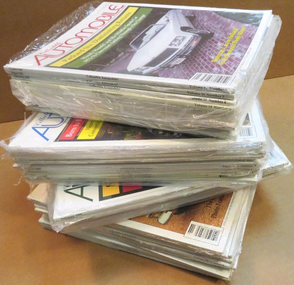 (4) Large Heavy Boxes full of Classic Car & Collectible Automobile Magazine. Pickup only! No Shipp