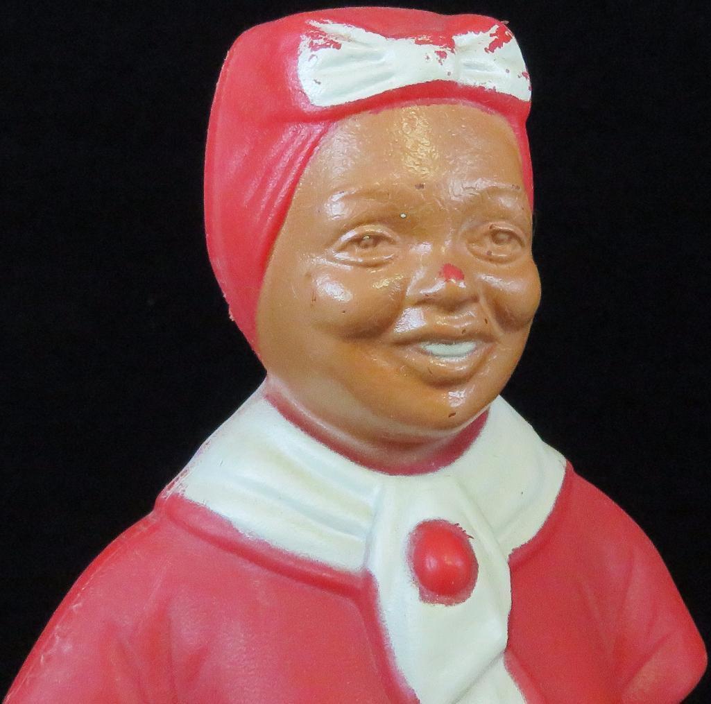 Vintage Plastic Aunt Jemima's Cookie Jar.