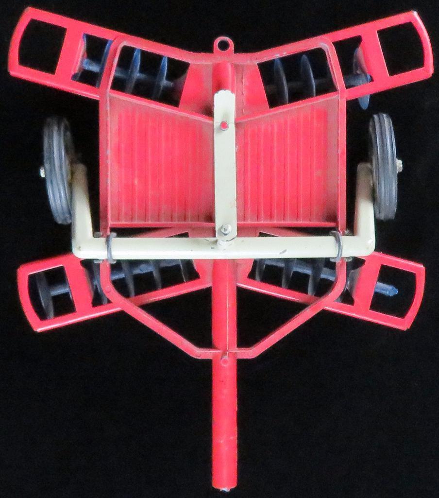 1950's 1:16 Tru Scale H-412 Wheel Carried Disc Harrow.