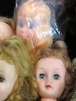 Lot of (9) vintage dolls includes Ideal, Effanbee, Alexander, R&B, Mego & more.