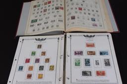 Stamps: Stamp Albums & Stamps includes (6) Albums (3) New & (3) with Stamps. Thousands of Stamps d