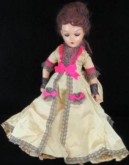 Hard to find! Vintage Madame Alexander Composition Renoir Lady Windermere Doll approx 21". Please