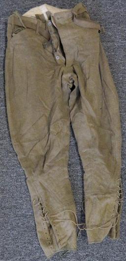 WWI U.S. Military Uniform includes Coat, Hat, Pants, Leggings & more!