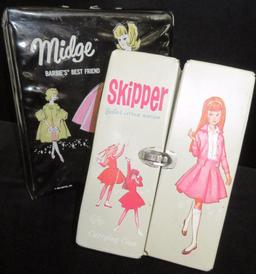 Barbie Doll Lot! Barbie, Midge, Skipper & more! (8) Dolls (some with cut hair) with 1964 Skipper C