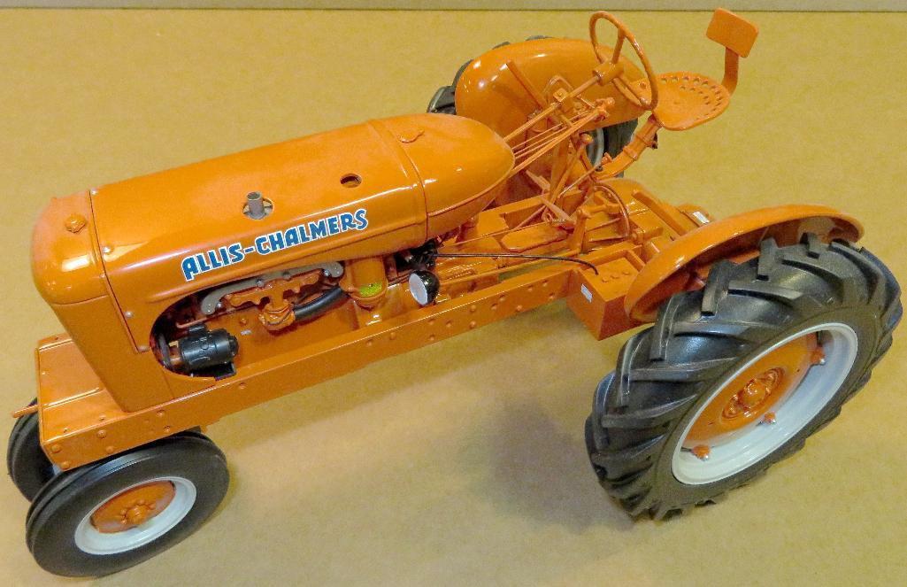Franklin Mint Allis Chalmers WC Farm Tractor Die-Cast B11YE34 1:12 Scale.