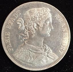 1859 Thaler Frankfurt German States