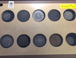 Lot of (10) Coins from the 17th, 18th, and 19th century