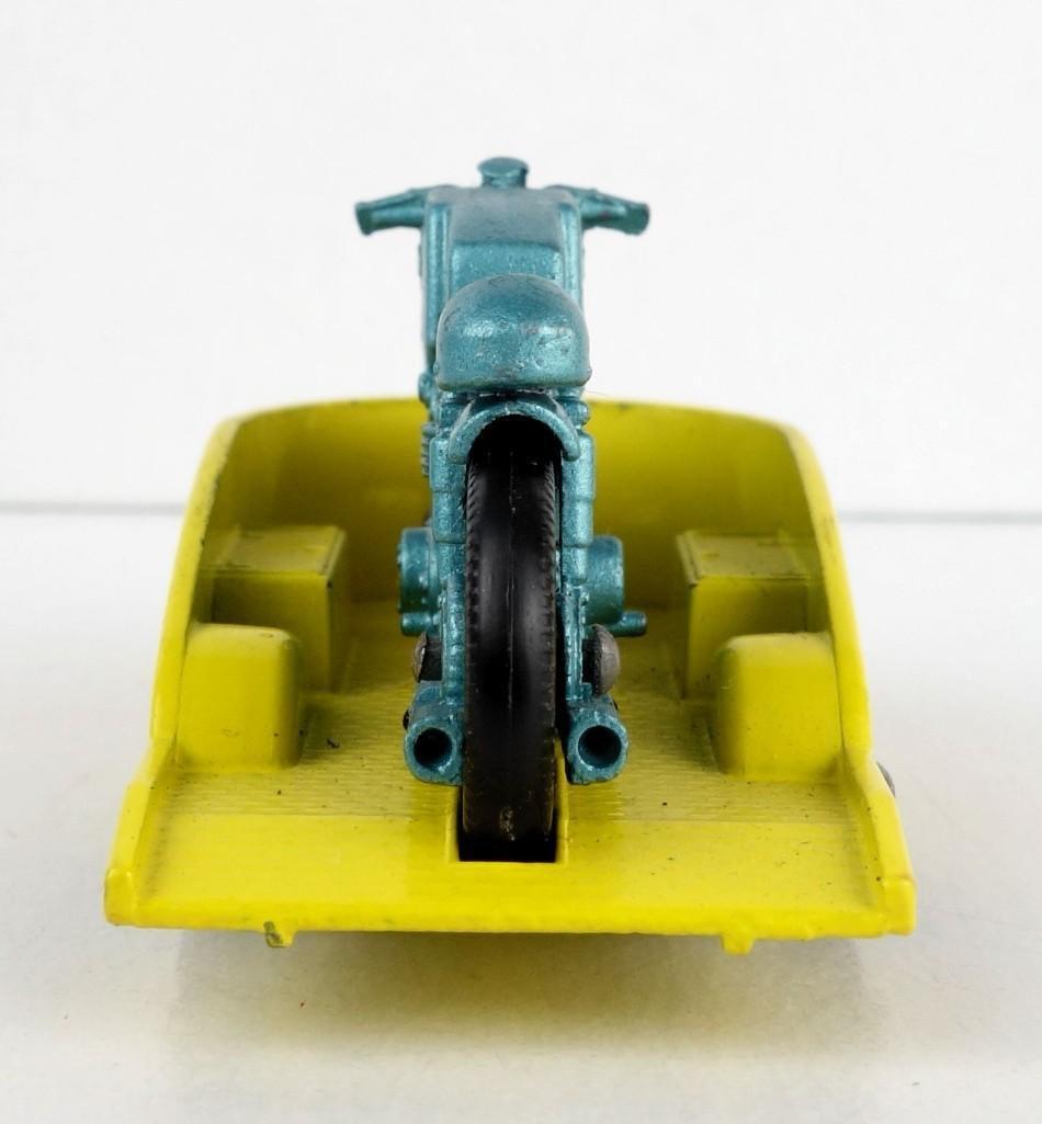 Matchbox Series / Lesney No. 38 Honda Motorcycle & Trailer Made in England.