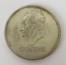 1932-D Germany 3 Mark Goethe.