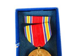 WWII U.S. Victory Medal in box.