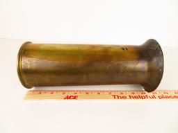 Military Cannon Shell Trench Art approx 10".