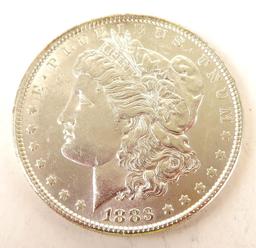 1883 Morgan Dollar.