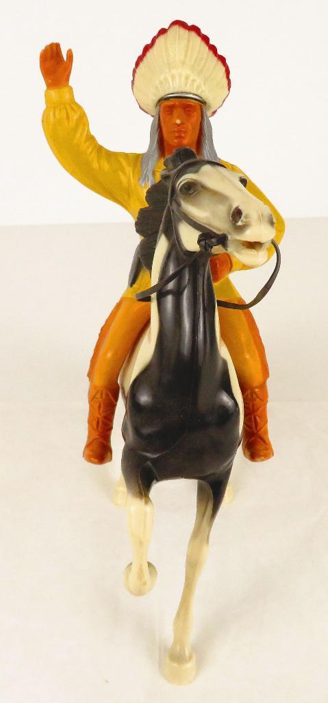 1950's Hartland Plastics Western Indian Cochise Toy Figure.