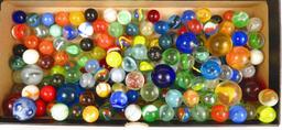 Lot of over (200)+ assorted Vintage Marbles.